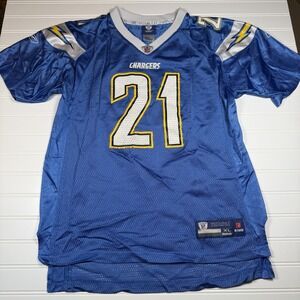 San Diego Chargers LaDainian Tomlinson 21 Reebok Jersey Youth XL Powder Blue GUC